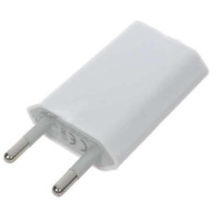 Ultra-mini zasilacz / ładowarka USB dla iPhone 3GS / 4 - biały