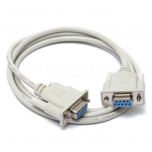 Kabel zerowy modemu RS232 DB9F / DB9F