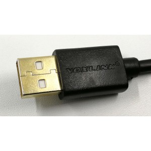 Kabel VOXLINK USB / microUSB 1 m czarny