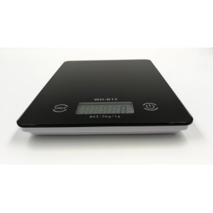 WH-B13 czarna cyfrowa waga kuchenna do 5 kg