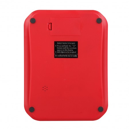 WeiHeng WH-B28 Red USB waga kuchenna wodoodporna do 10kg / 1g czerwona